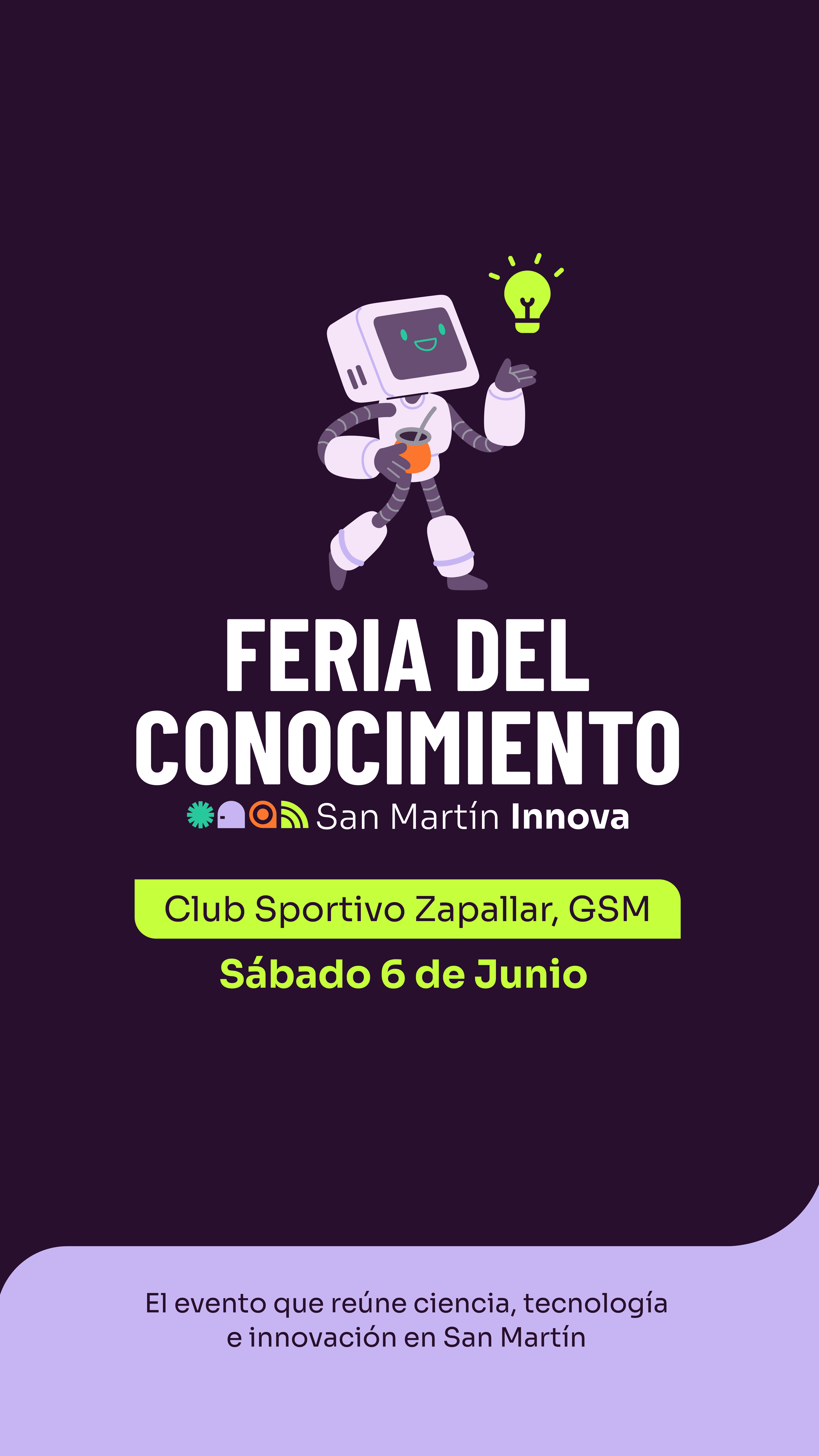Afiche oficial Feria del Conocimiento 2026